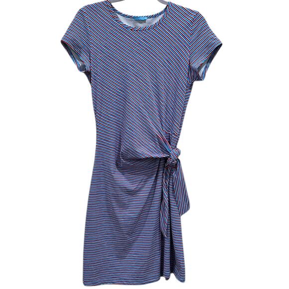 J. McLaughlin Elora Striped Side Tie Dress - Picture 6 of 7